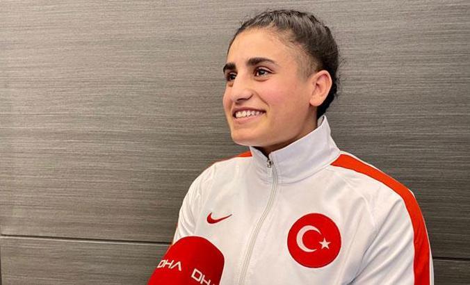 Van depreminden kurtulan Eda Yıldırım, gülle atmada ilk 10'da