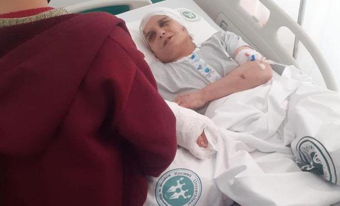 Çalışmasını istemediği eşini 10 satır darbesiyle yaraladı