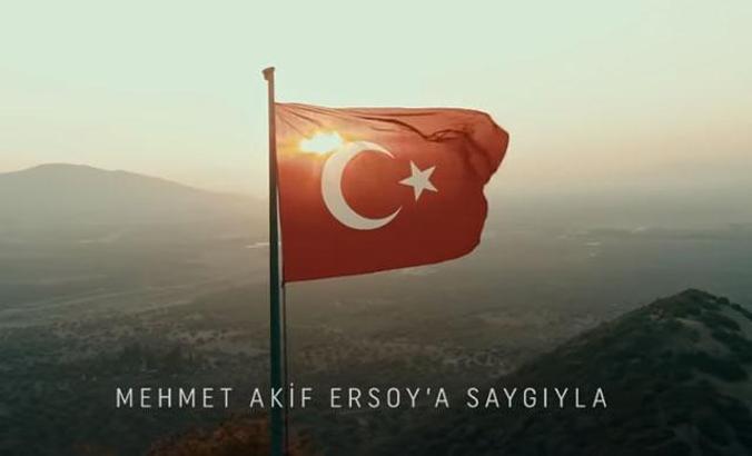 Türk Hava Yolları'ndan İstiklal Marşı'nın 100'üncü yılına özel klip