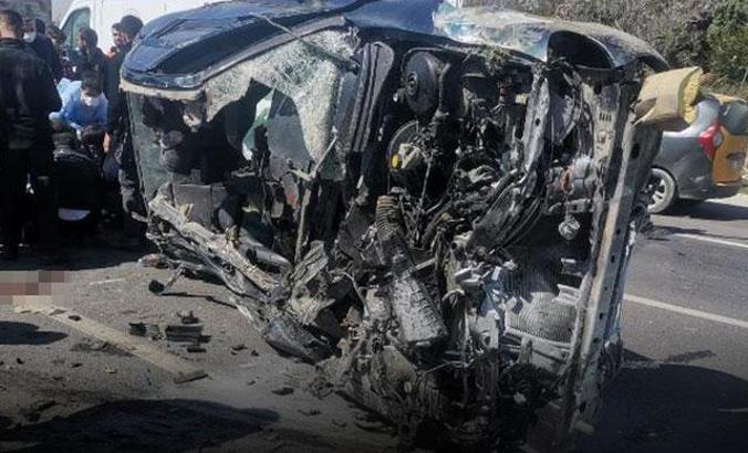 Tarsus'ta zincirleme kaza: 1'i ağır, 4 yaralı