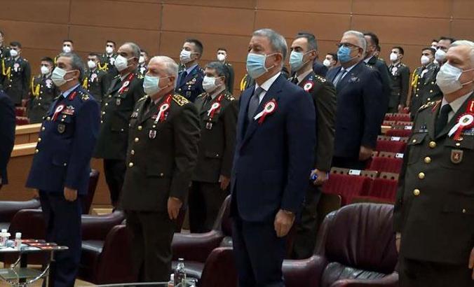 Atatürk'ün Kara Harp Okulu'na girişinin 122'nci yılı kutlandı