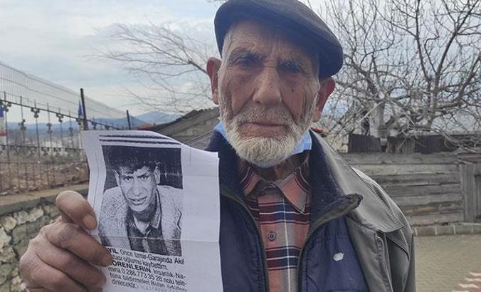 25 yıldır kayıp oğlunu arıyor
