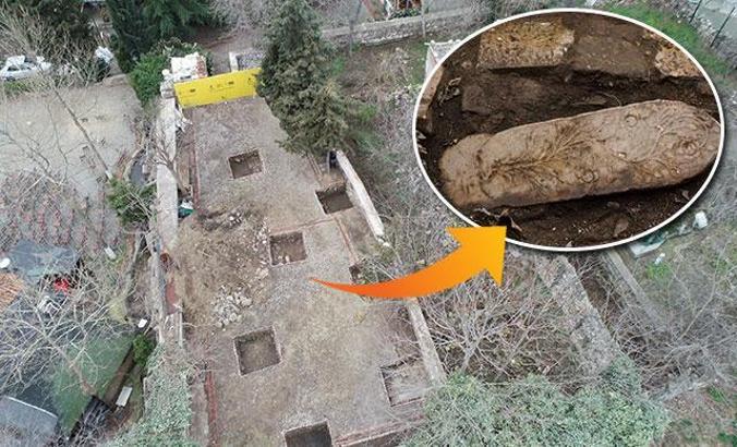 Kaldırım kazıldıkça tarih çıkıyor