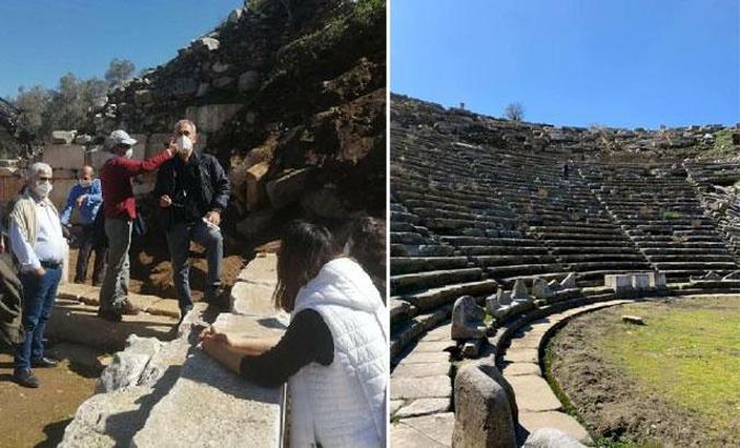 'Gladyatörler Şehri'nin tiyatrosu gün ışığına çıkıyor