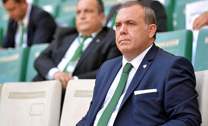 Bursaspor Başkanı Kamat: Bursaspor'un her kuruşu el konulmuş şekilde