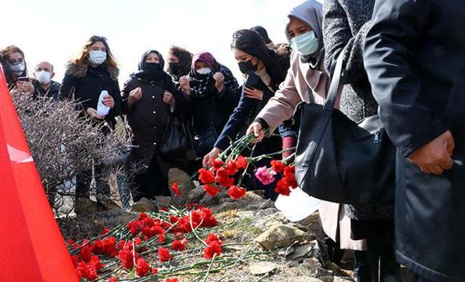 Sakarya Meydan Muharebesi şehidinin mezarına 100 yıl sonra ilk ziyaret