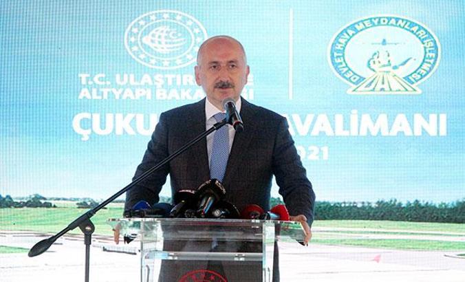 Bakan Karaismailoğlu: Çukurova Bölgesel Havalimanı'nın ilk etabı 2022'de tamamlanacak
