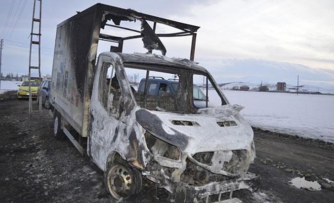 Ağrı’da araç kundaklama olayı ile ilgili 4 kişi gözaltına alındı