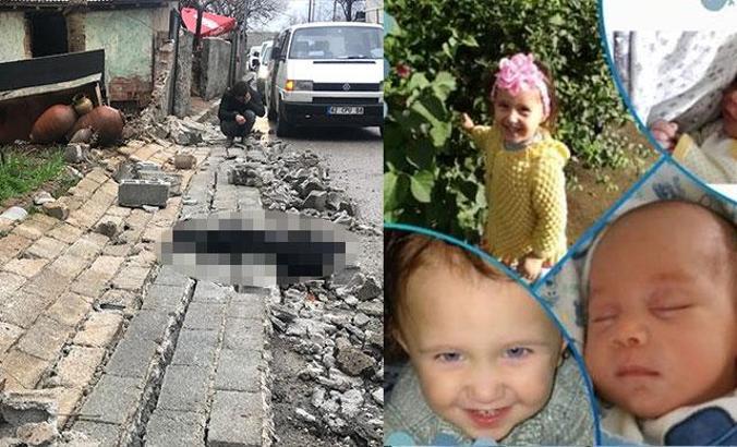 Talihsiz küçük kız yıkılan bahçe duvarının altında can verdi