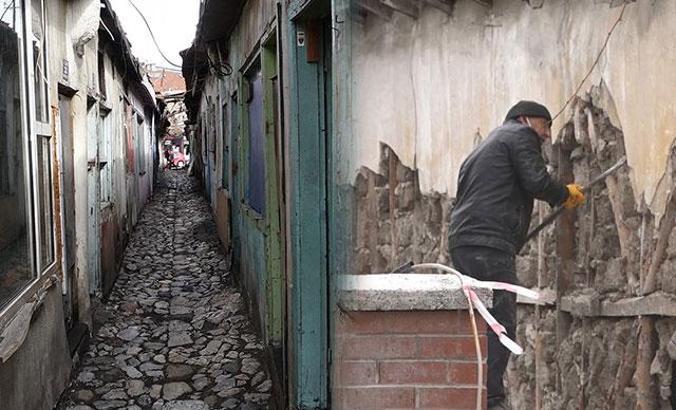 'Dünyanın en dar sokağı’ olarak tanıtılan Dikiciler Sokağı'nda restorasyon