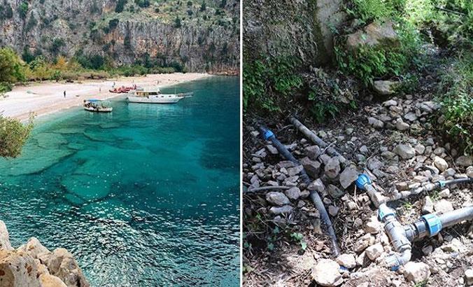 'Kelebekler Vadisi'nin suyunu çalanlara soruşturma
