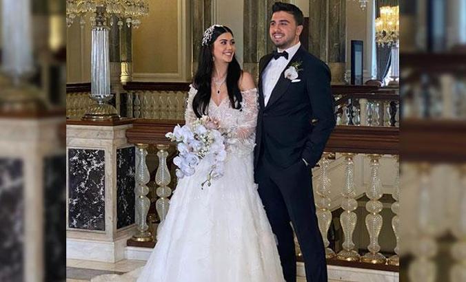 Fenerbahçeli futbolcu Ozan Tufan dünya evine girdi