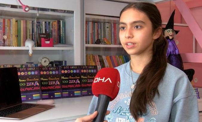 7 yaşında editör oldu, 13 yaşında kitabı çıkan Ece: Çok mutlu ve gururluyum