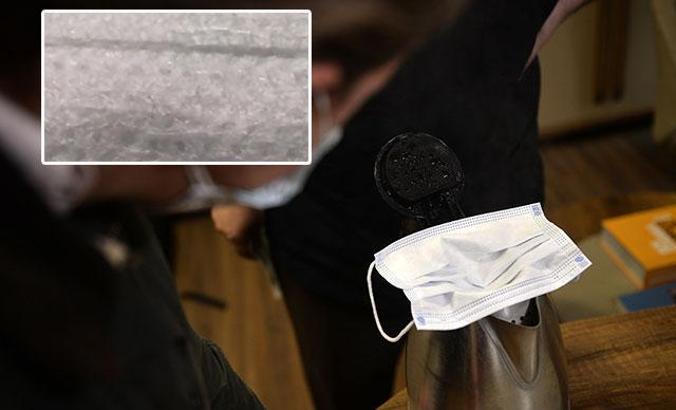 Sosyal medyadaki ''kurtçuklu maske'' deneylerine tepki