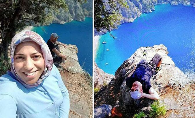 Hamile eşini kayalıklardan ittiği öne sürülen kocanın davasında tanık konuştu: Çok sakindi