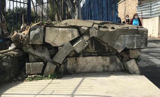 Osmanlı mirası 300 yıllık çeşme kaldırım altında kaldı