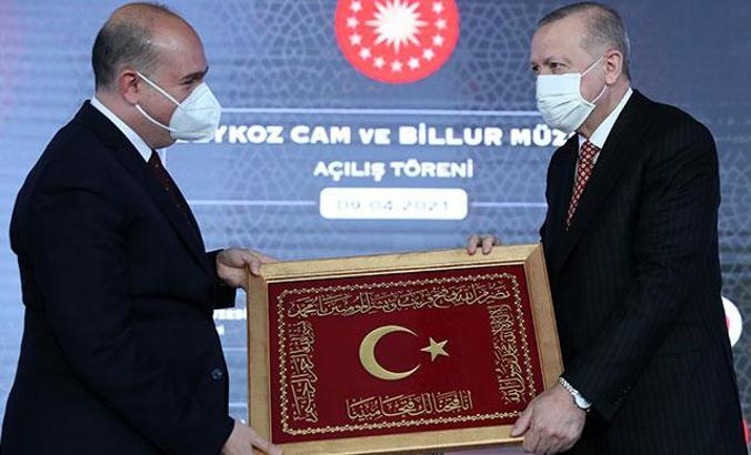 Cumhurbaşkanı Erdoğan Beykoz Cam ve Billur Müzesi'nin açılışını gerçekleştirdi