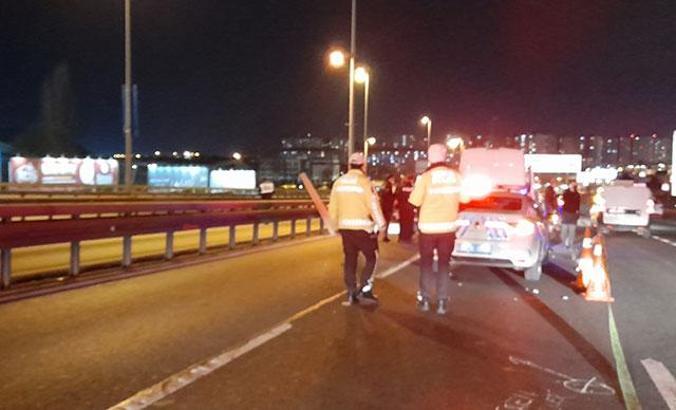 Bahçelievler D 100'de otomobilin çarptığı kişi öldü