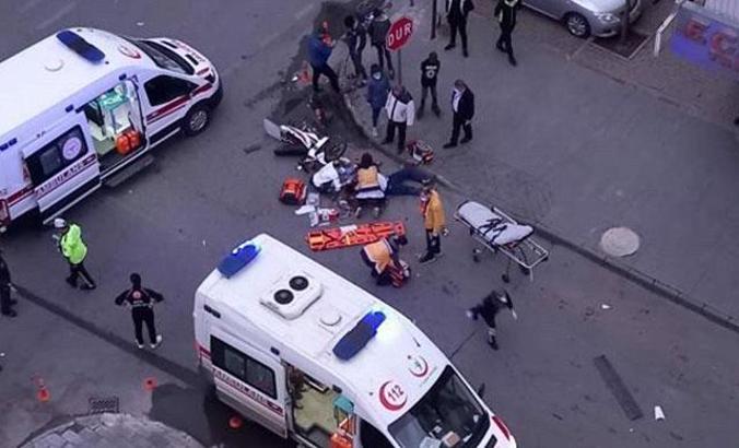 Ambulansın çarptığı motosikletli öldü