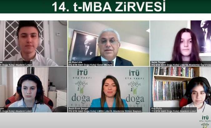 Geleceğin liderleri, iş dünyasının liderleri ile 14’üncü t-MBA Zirvesi’nde buluştu