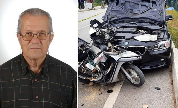 Ekmek almaya giden emekli zabıta memuru kazada öldü