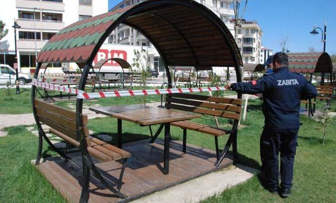Vaka sayısı artan Bartın'da, park ve piknik alanları kapatıldı