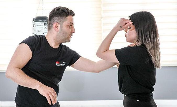 Antalyalı kadınlar, krav maga ile kendilerini koruyor