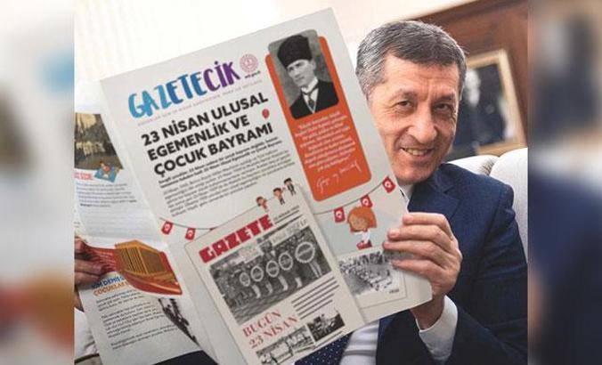 MEB'den çocuklar için '23 Nisan' gazetesi