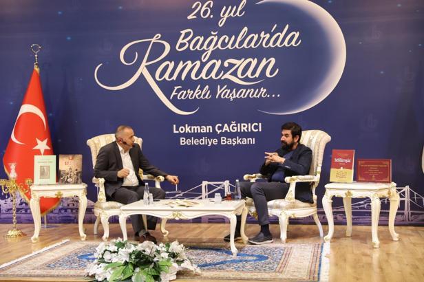 Ramazan Bağcılar’da farklı yaşanır” adlı etkinliğin son konuğu Serdar Tuncer oldu