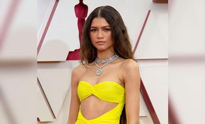 Zendaya 2021 Oscar ödül törenine 6 milyon dolarlık kolyeyle katıldı