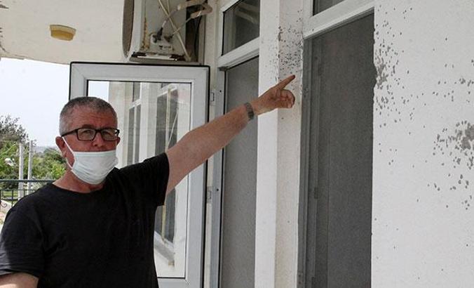 İftar vakti evlerine ateş açılan aile dehşeti yaşadı