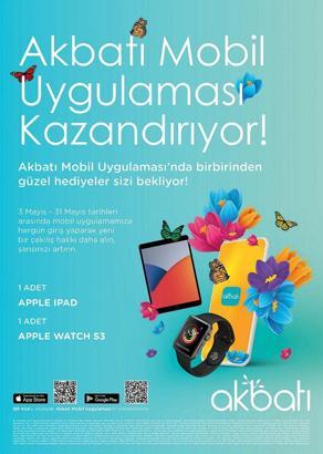 Mobil uygulama üzerinden çekiliş imkanı