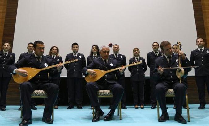 EGM'nin polis korosu, kapılarını ilk kez DHA'ya açtı