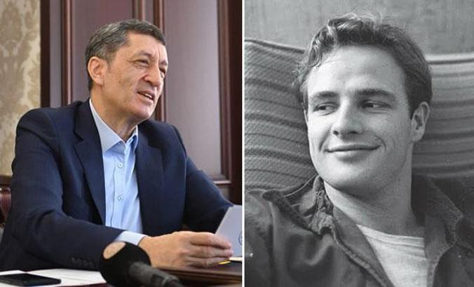 Bakan Selçuk, 20'li yaşlar akımına Marlon Brando ile katıldı