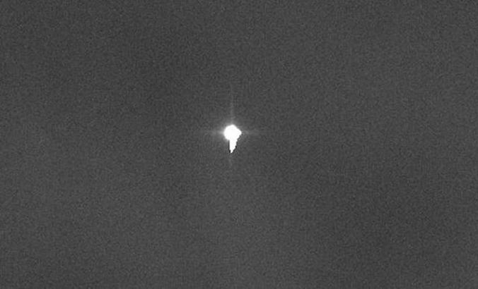 Dünyayı alarma geçiren Çin roketi ilk kez görüntülendi