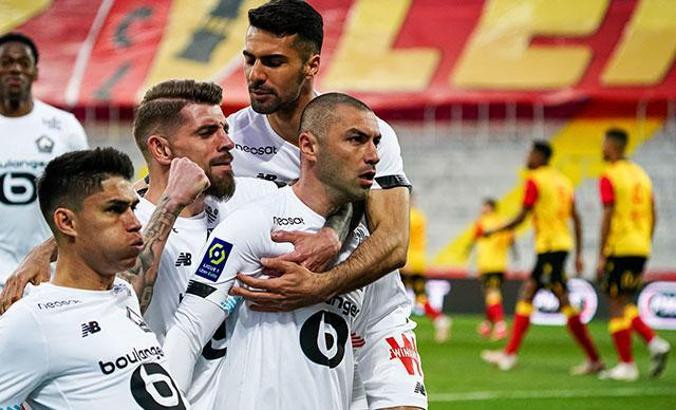 Burak Yılmaz yıldızlaştı, Lille yine kazandı