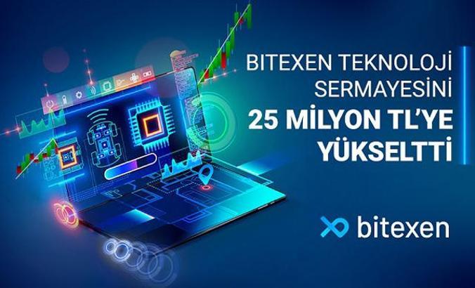 Bitexen sermayesini 25 milyon liraya yükseltti