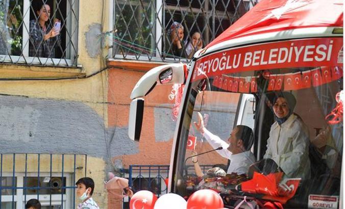 Beyoğlu’nda bayram coşkusu