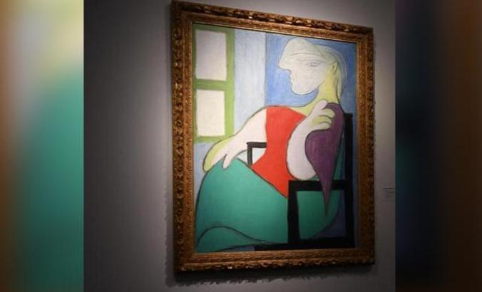 Picasso’nun 'Pencerenin yanında oturan kadın' tablosu 103 milyon dolara satıldı