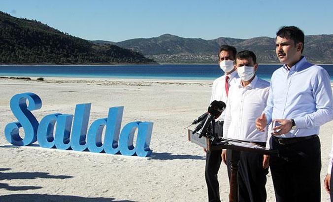 Bakan Kurum: Salda Gölü sadece Türkiye'nin değil, bütün dünyanın ortak mirasıdır