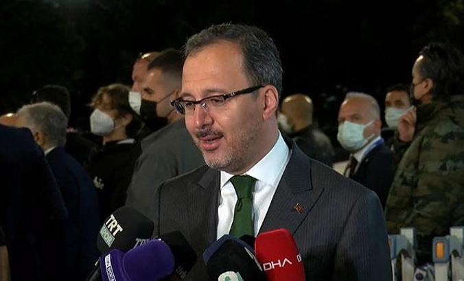 Bakan Kasapoğlu: Tüm takımlarımızı tebrik ediyor, önümüzdeki sezon başarılar diliyorum