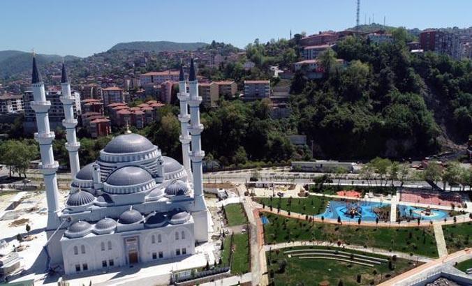 Zonguldak'ın en büyük camisini Cumhurbaşkanı Erdoğan açacak