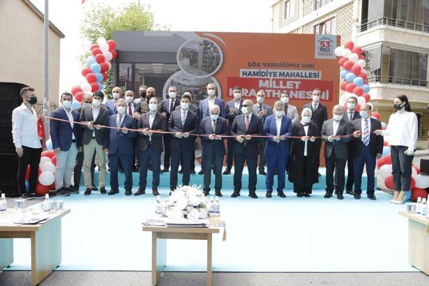 Kağıthane’de 2’nci Millet Kıraathanesi açıldı