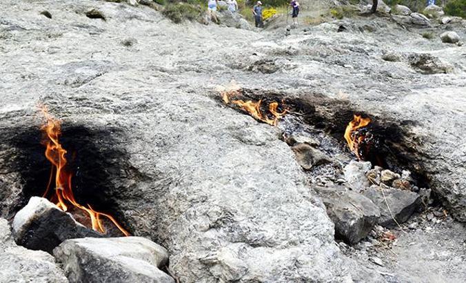 Asırlardır sönmeyen Yanartaş, kesin korunacak hassas alan ilan edildi