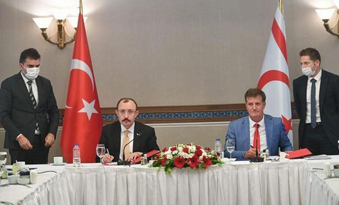 Ticaret Bakanı Muş, Türkiye ve KKTC Ortak Komite 11. Dönem Toplantısı’na katıldı