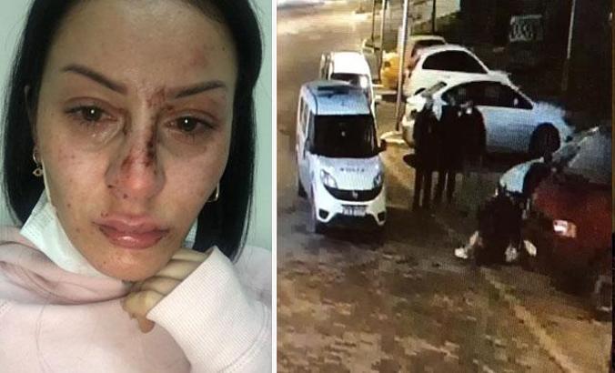 Esenyurt'ta polisin kadına darp görüntüleri... İstanbul Emniyet Müdürlüğü açıklama yaptı