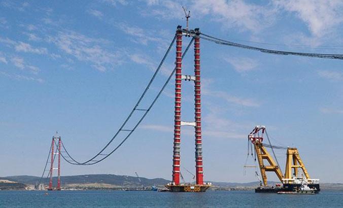 1915 Çanakkale Köprüsü için boğaz gemi geçişlerine kapatıldı