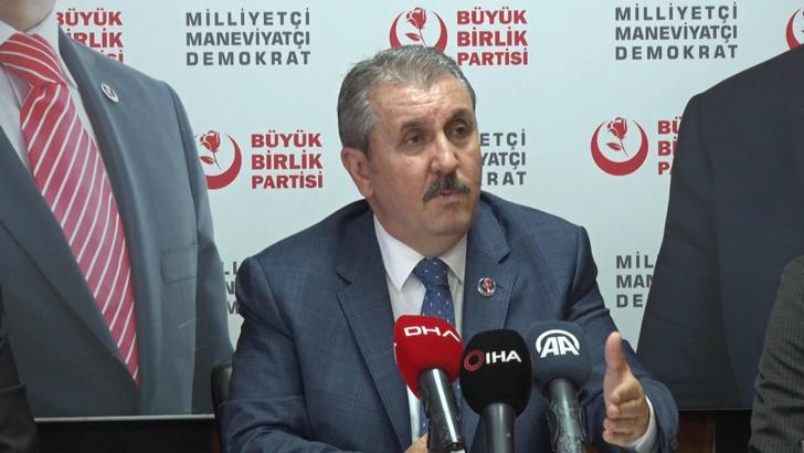 Mustafa Destici: Milletin vicdanı HDP’nin kapatılmasını emrediyor