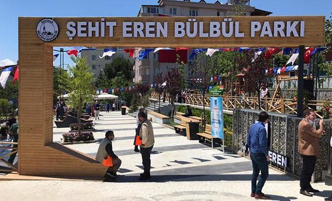 Şehit Eren Bülbül'ün ismi Üsküdar'da çocuk parkında yaşayacak