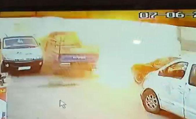 Suriye Çobanbey'deki terör saldırısının görüntüsü ortaya çıktı